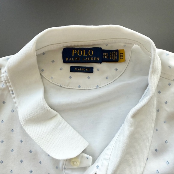 Ralph Lauren Men’s Polo | White | XXL TTG - Picture 9 of 9